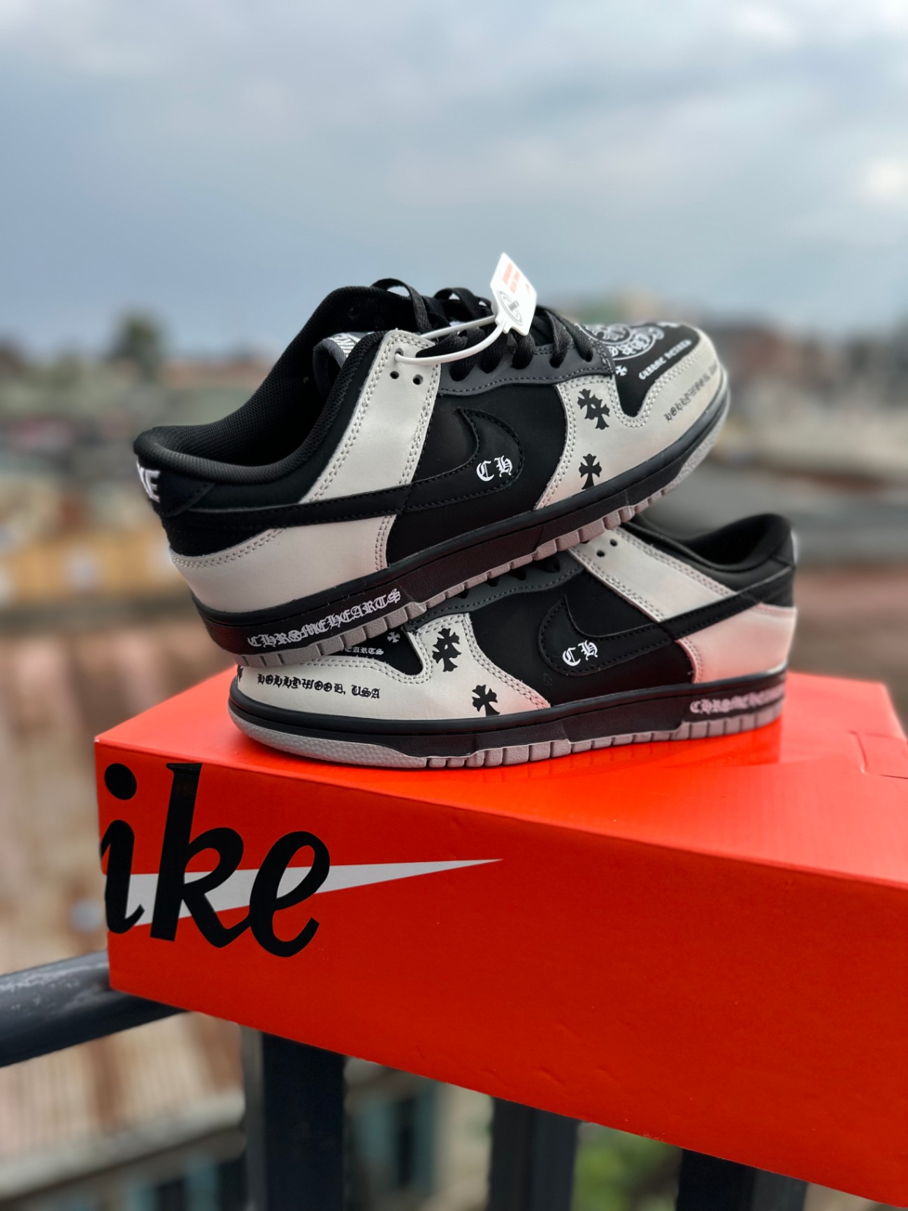 Nike Dunk Low Custom x Chrome Hearts