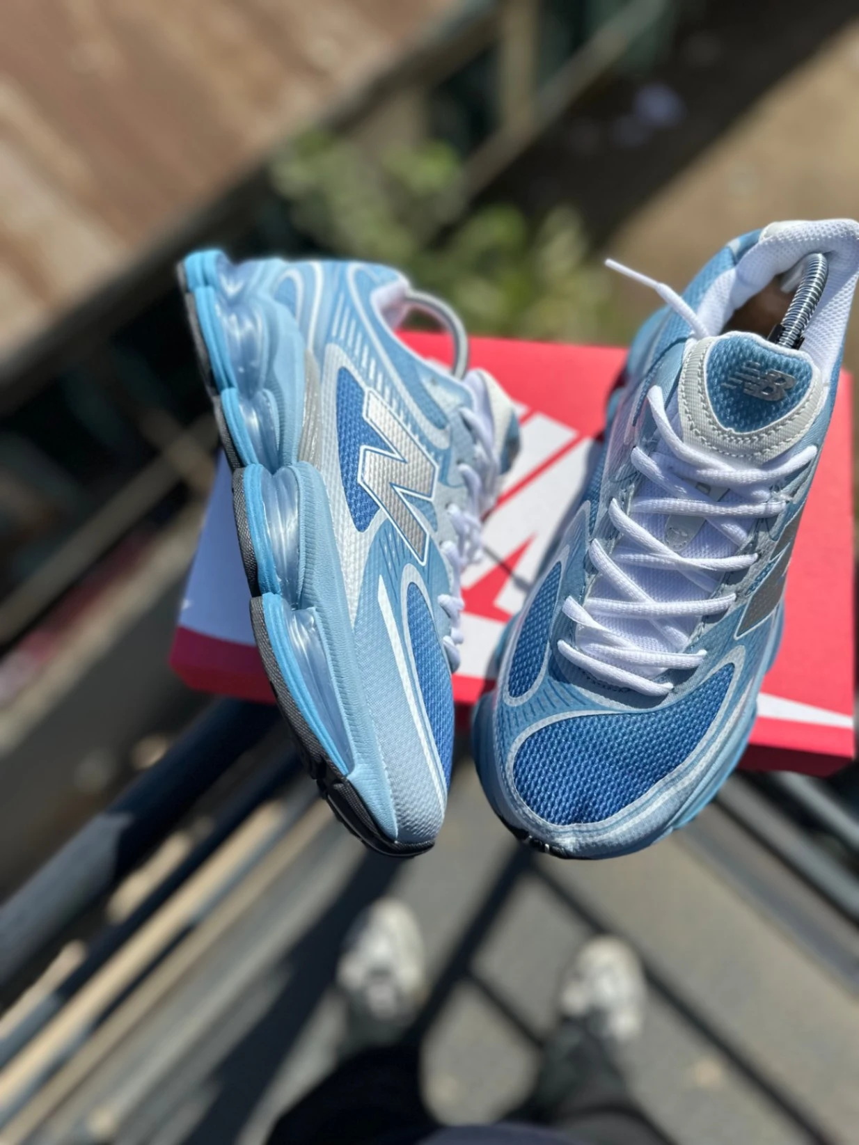 New Balance 2000 baby blue original - Detail View Kenya