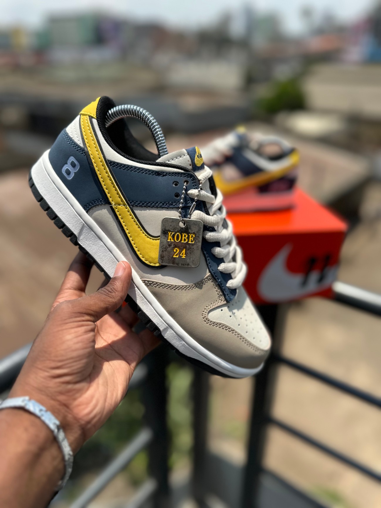 "Kobe Bryant Tribute" Nike Dunk Low Custom