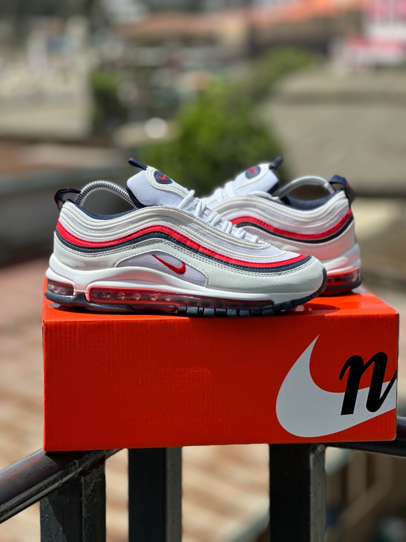Nike Air Max 97 "USA / Midnight Navy & Red"