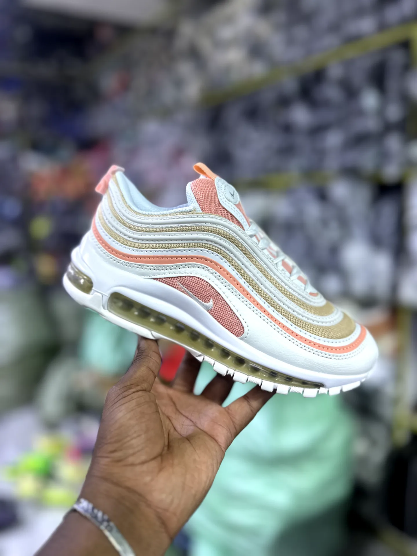 Nike Air Max 97 "Peach Gold & White"