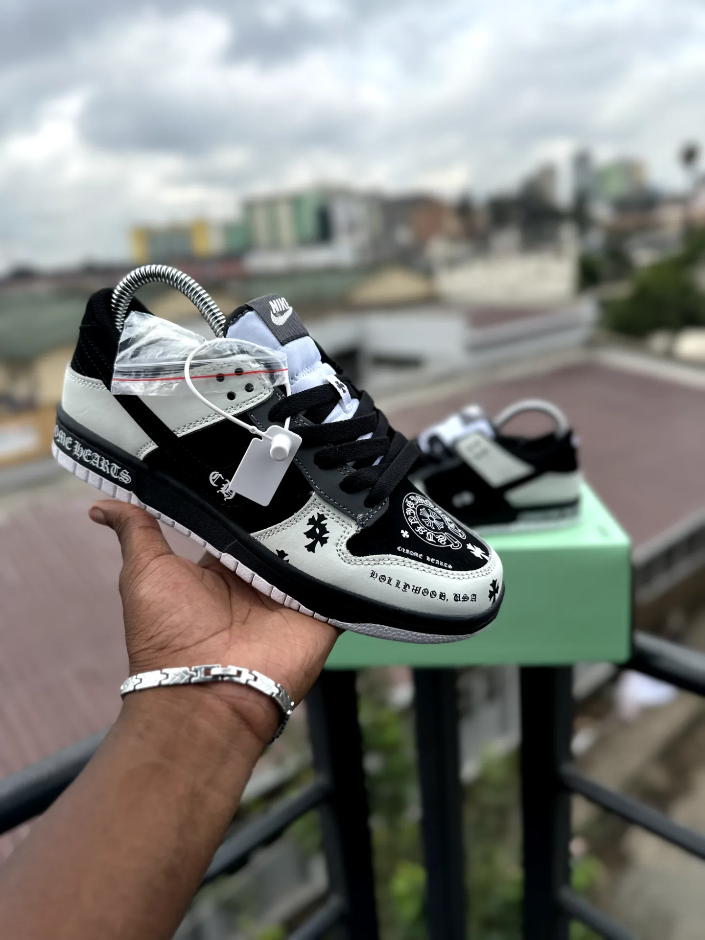 Nike Dunk Low x Chrome Hearts - Hollywood Custom