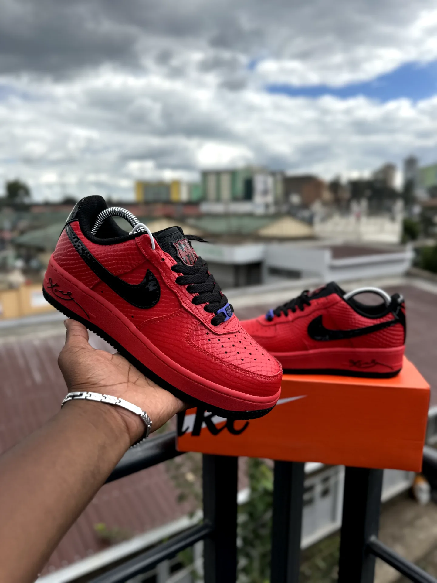 Nike Air Force 1 Low x Kobe Bryant "Red Mamba Snake"