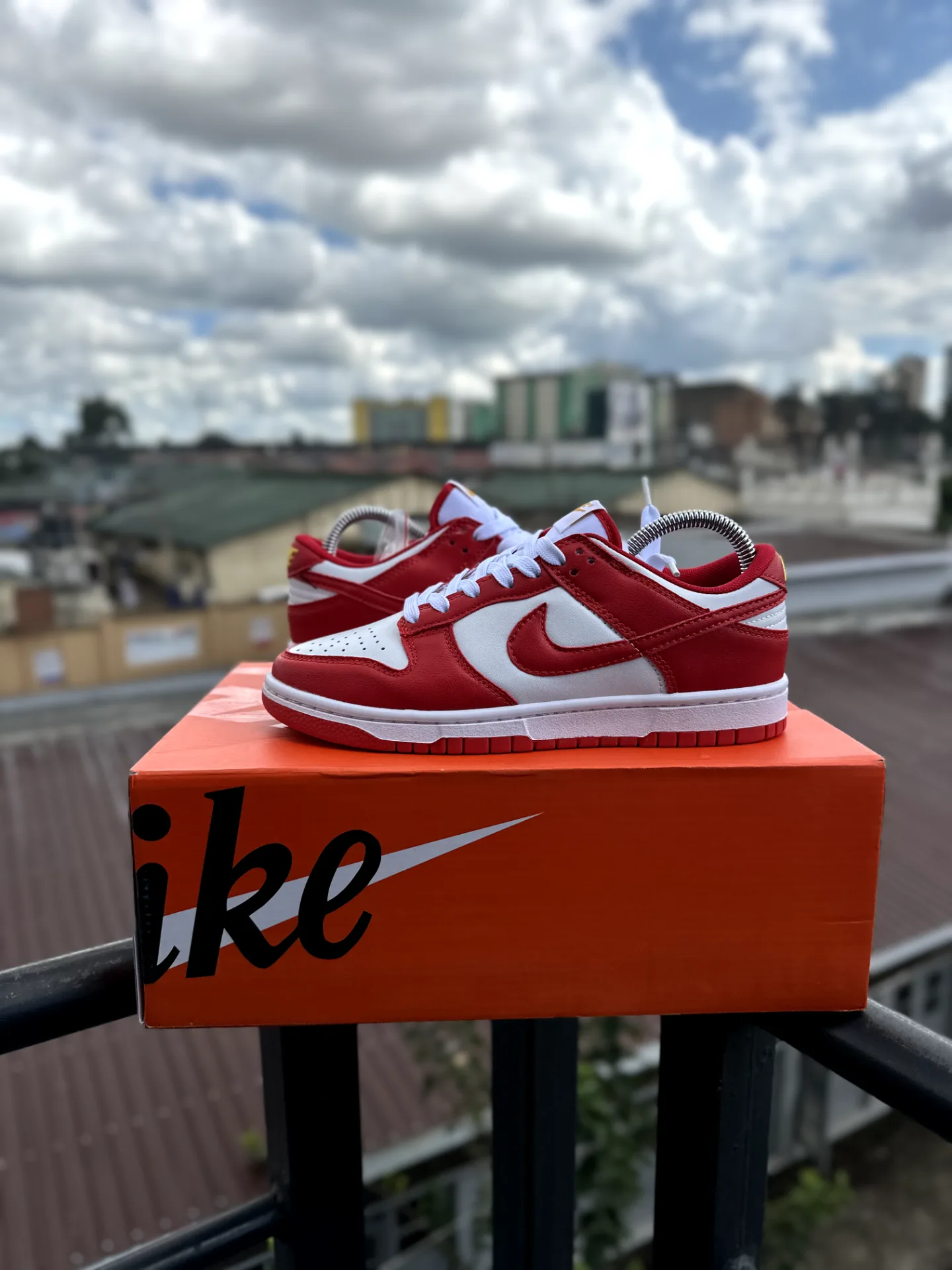 Nike Dunk Low "University Red & White"