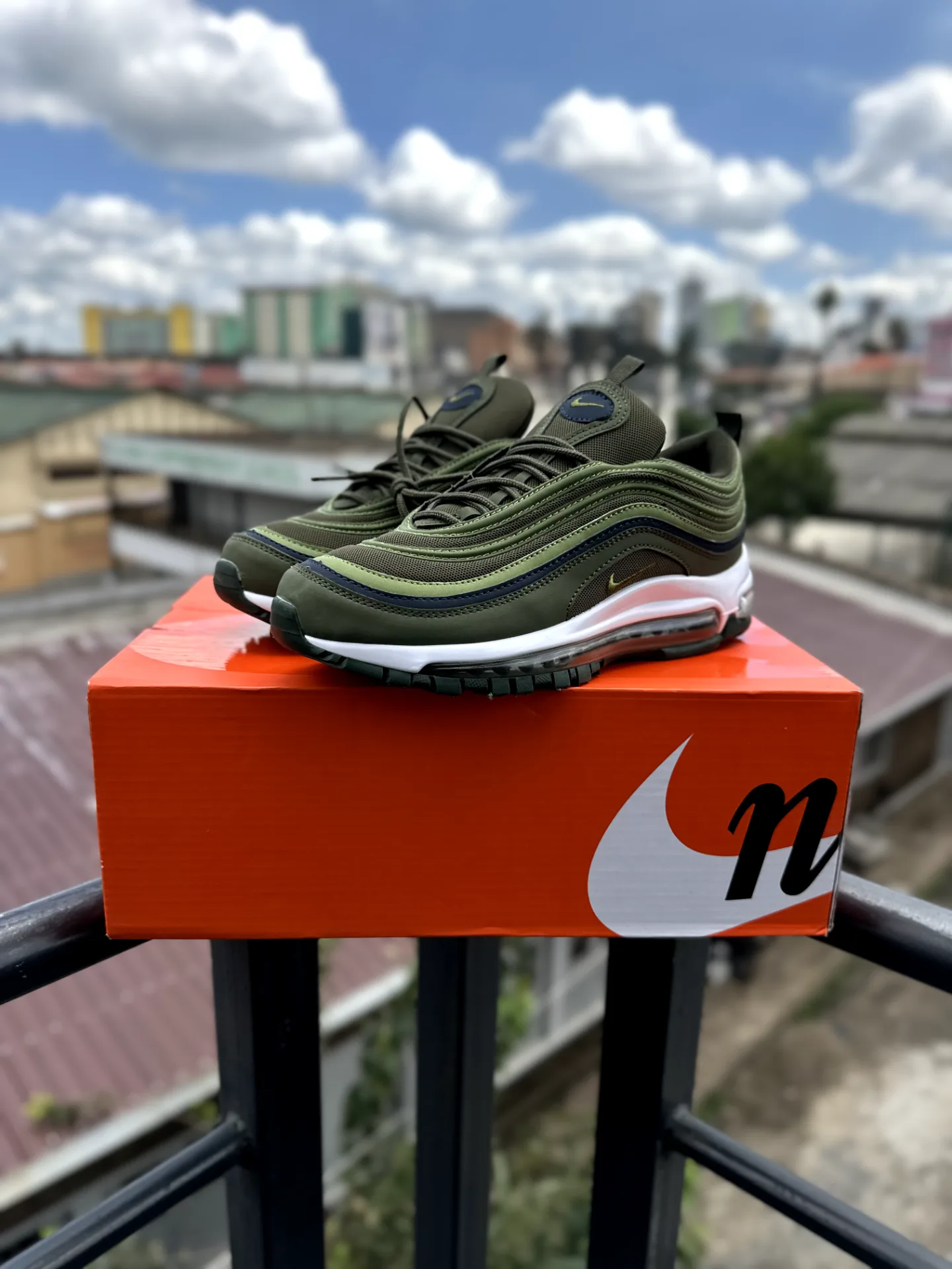 Nike Air Max 97 "Medium Olive & Midnight Navy"
