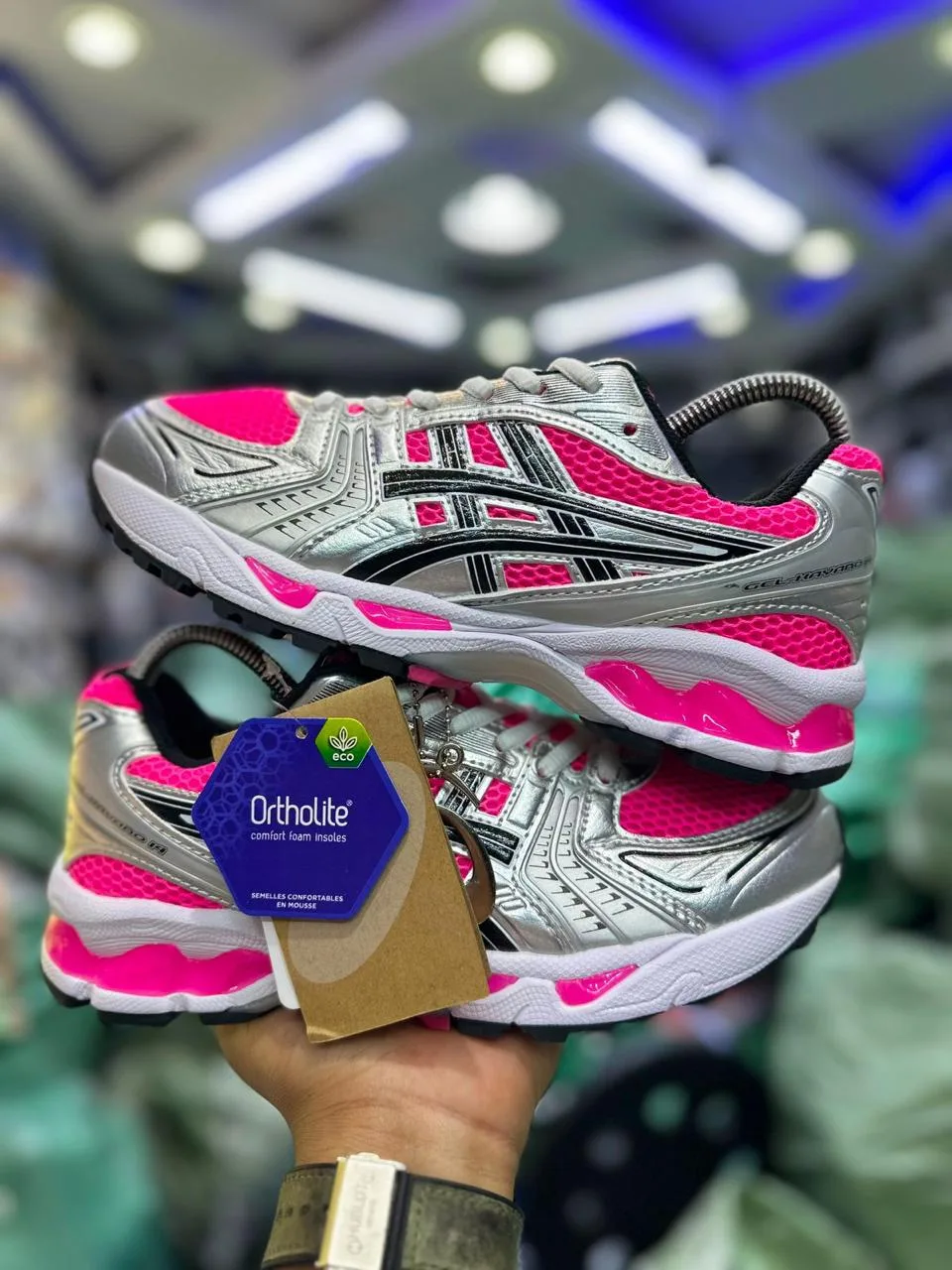 Asics GEL-Kayano 14 "Metallic Silver" - View 1