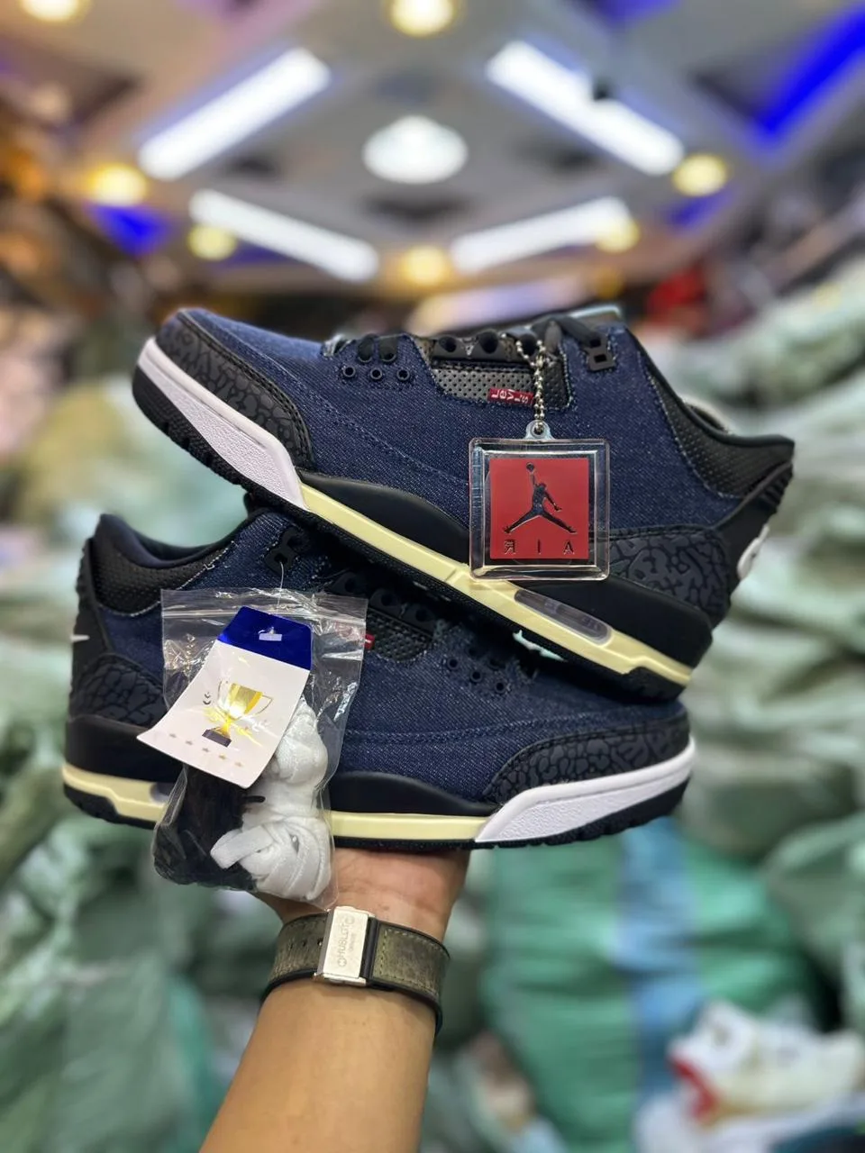 Air Jordan 3 Retro x Levi's "Dark Denim"
