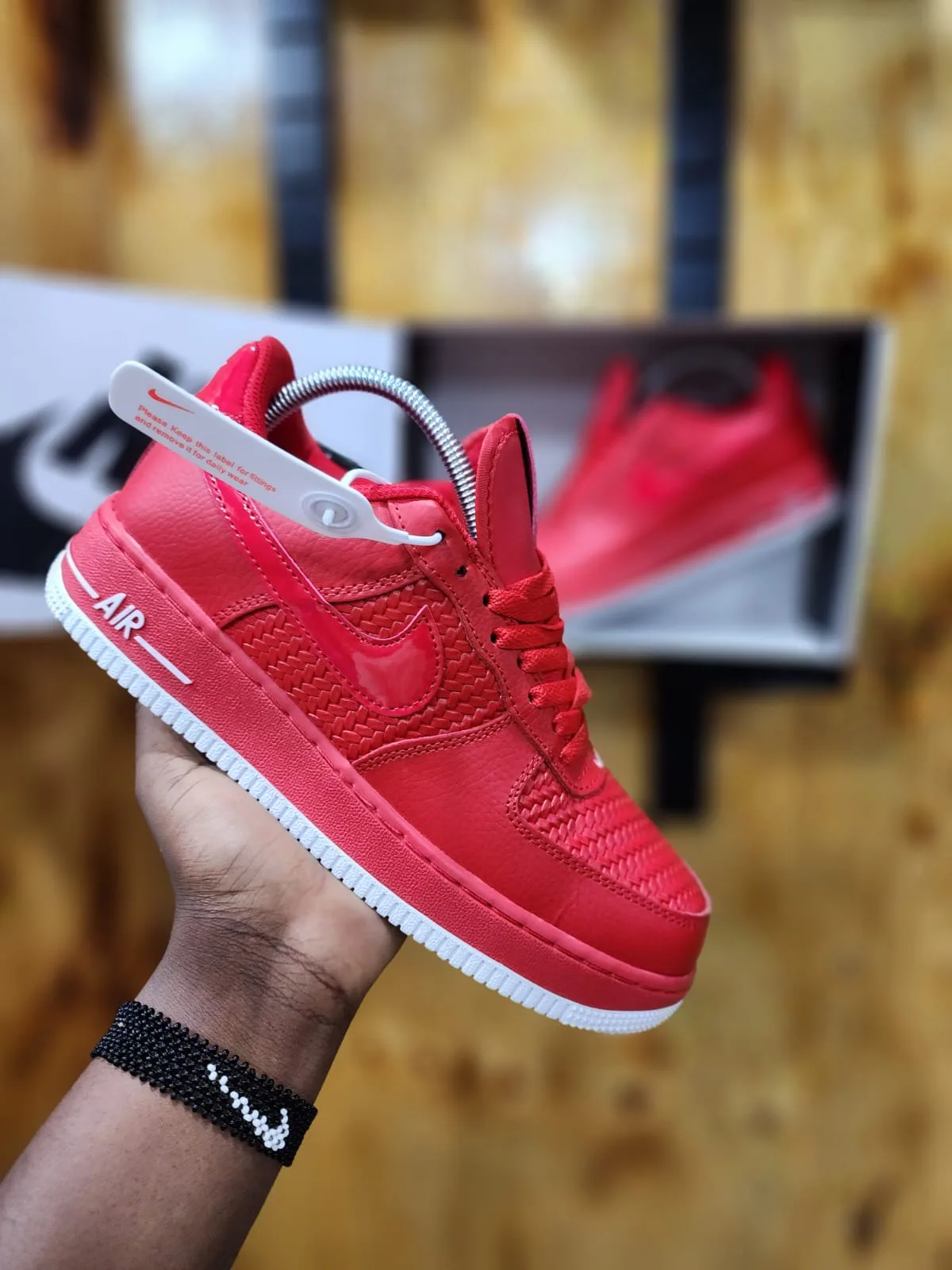 Nike Air Force 1 Low "Red Woven"