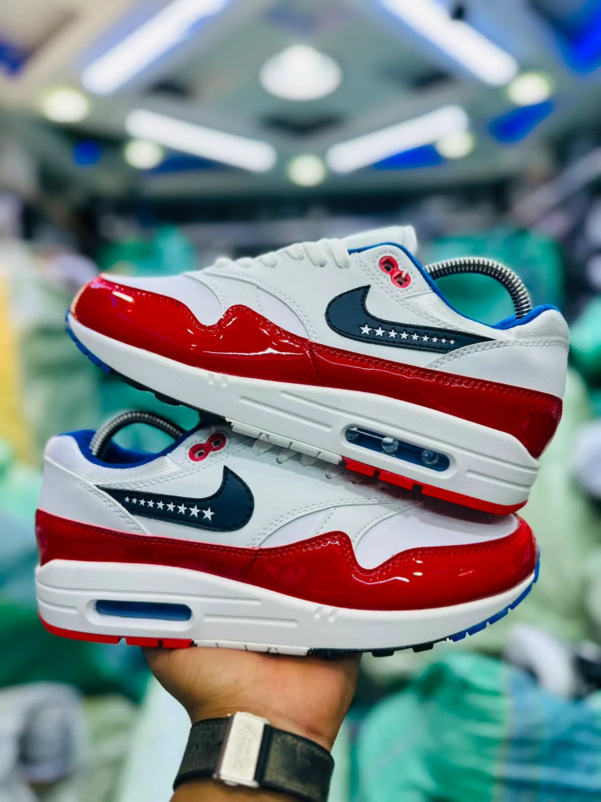 Nike Air Max 1 "USA / Patent Red"