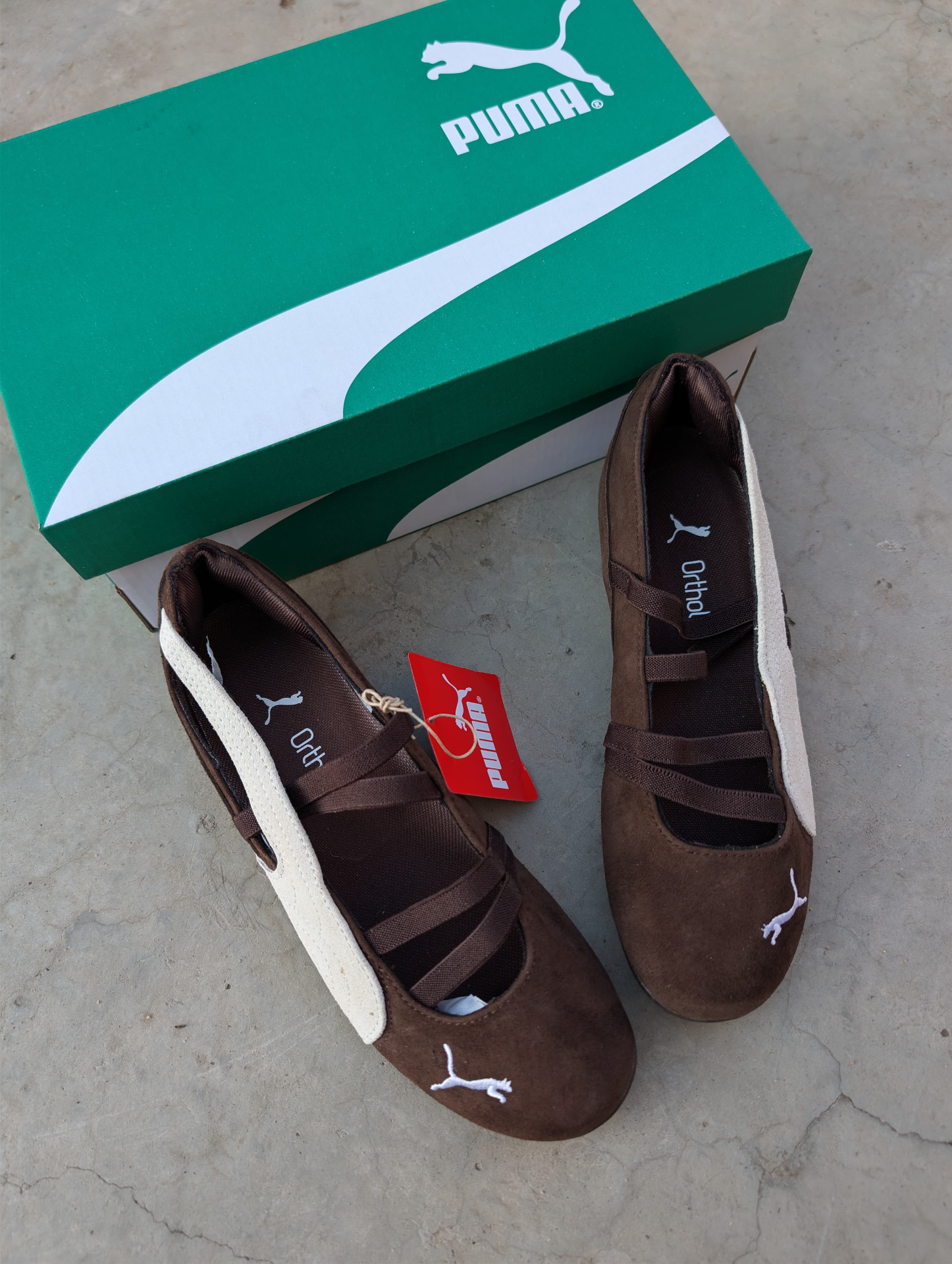 Puma speedcat ballet brown white | Women - View 1