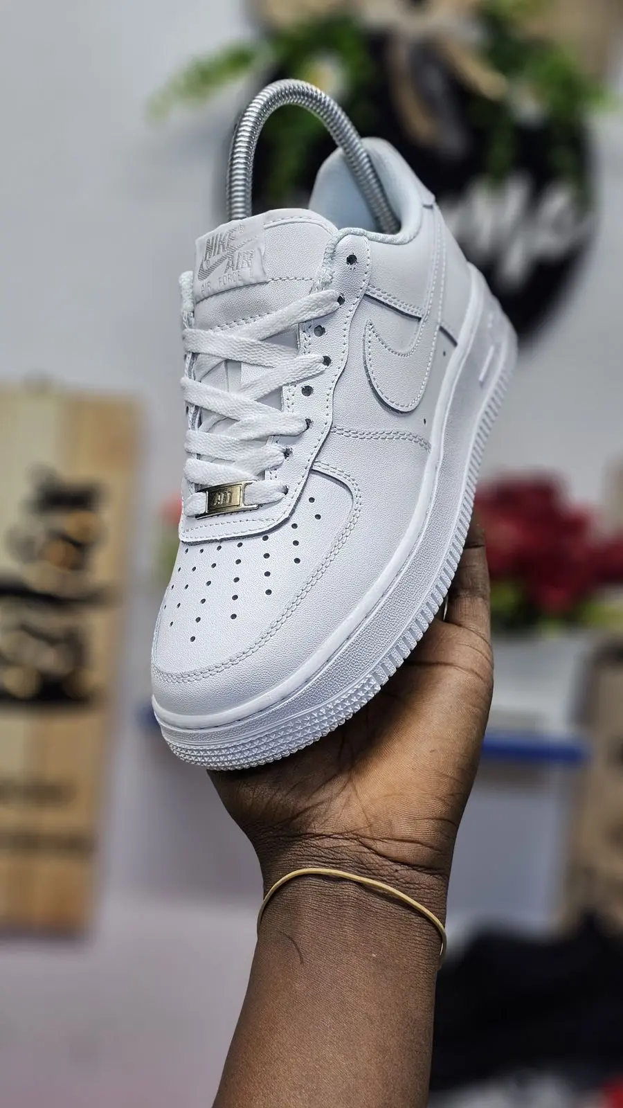 Nike Airforce 1 ‘07 low - Genuine leather  original - Detail View Kenya