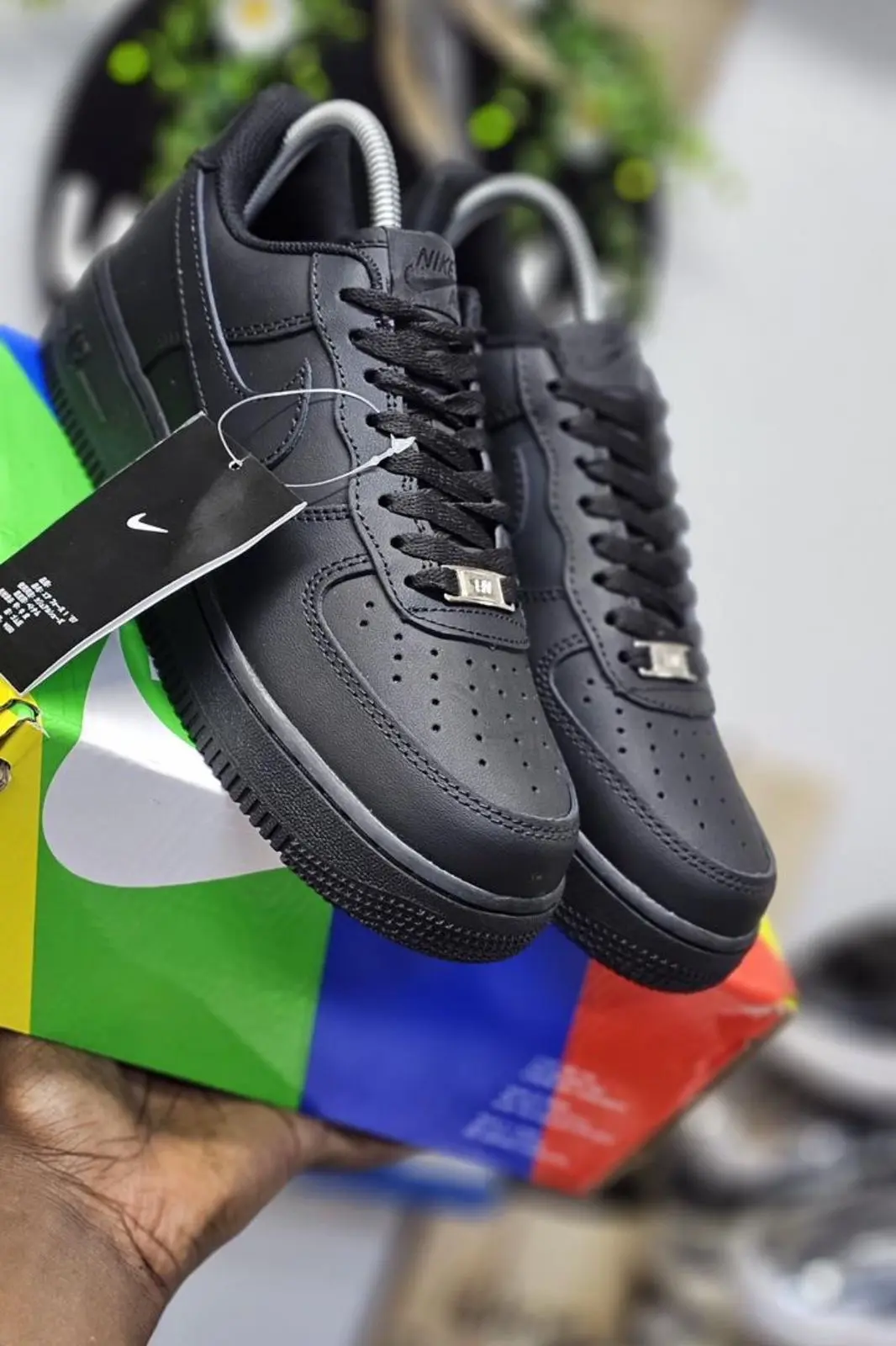 Nike airforce 1 ‘07 low - genuine leather black Price in Kenya | 100% Authentic with Pay on Delivery