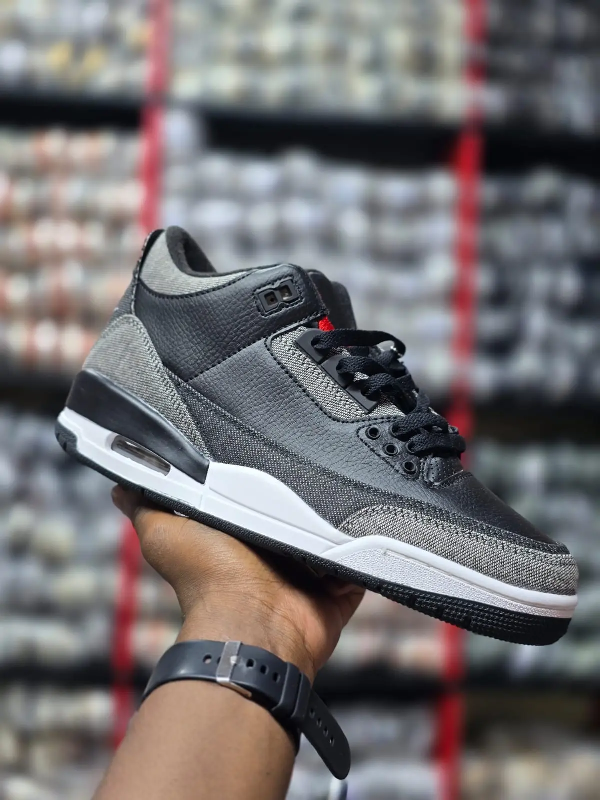 Levi's x Jordan 3 black Denim Price in Kenya | 100% Authentic Jordan 3s