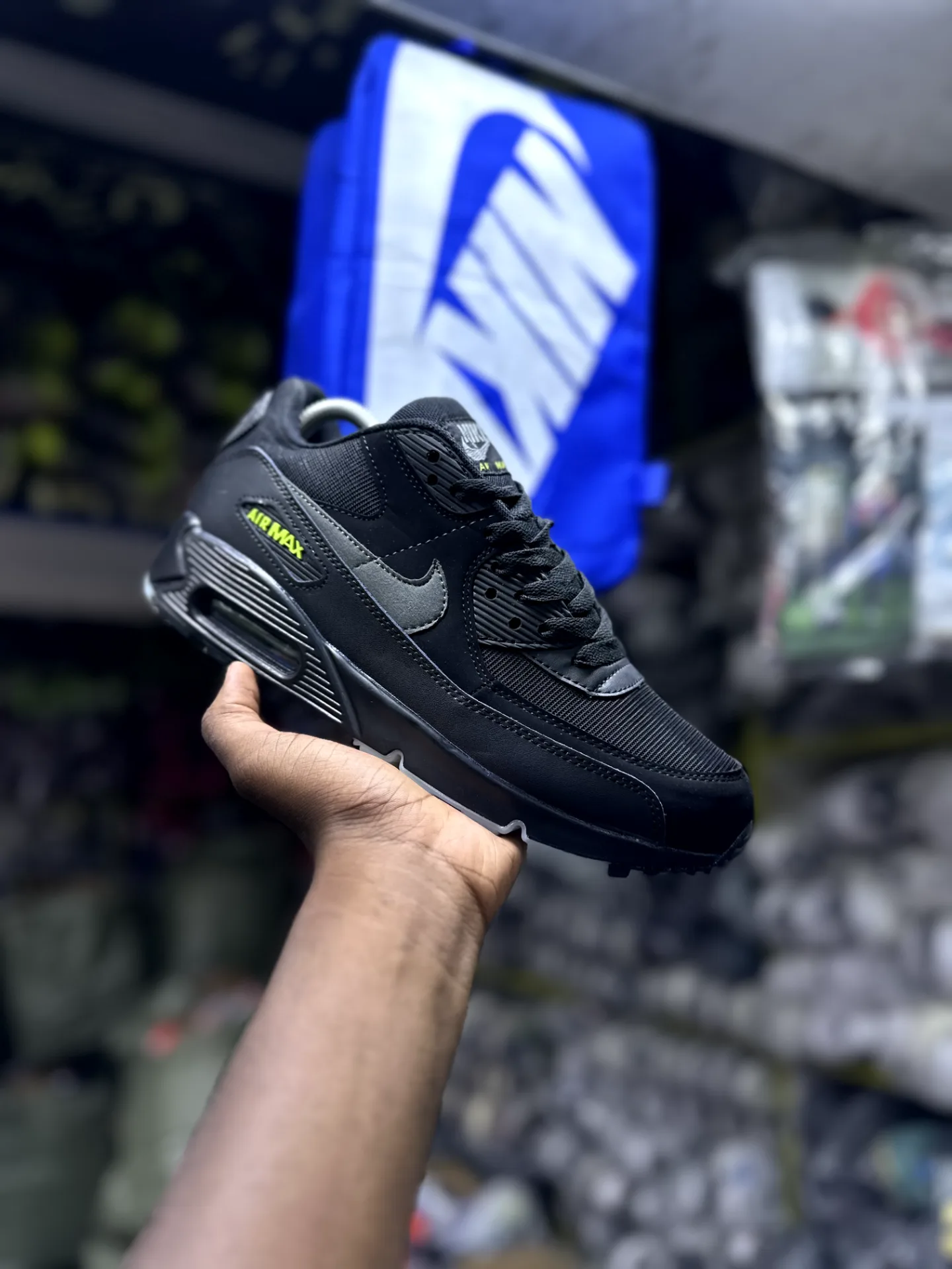 Air max po Suprplus Black / Spider Spider - Detail View Kenya