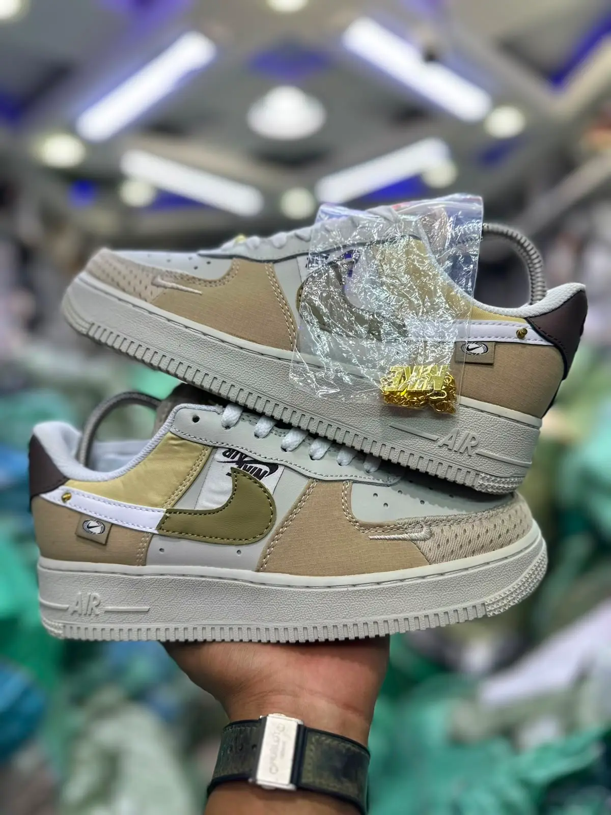 Nike Airforce 1 ‘07 low ‘Tan Bling’ Price in Kenya | 100% Authentic Air Force