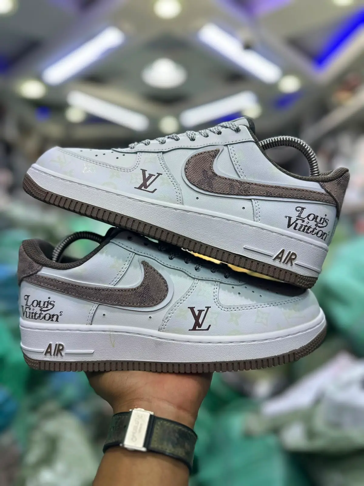 Louis Vuitton x Nike airforce 1 low Glow in the dark LV Price in Kenya | 100% Authentic Air Force