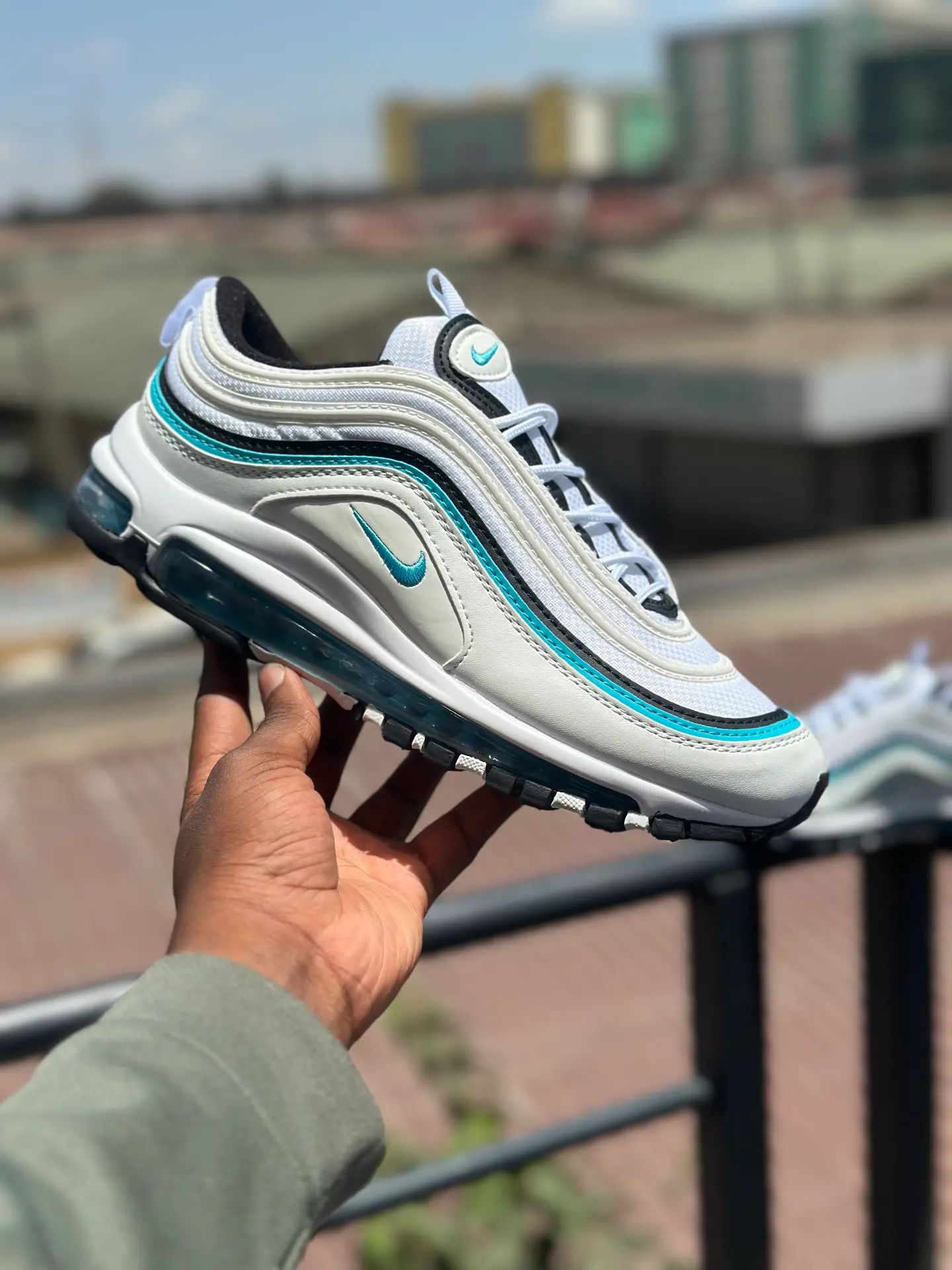 Nike Airmax 97 Aurora Green original - Detail View Kenya
