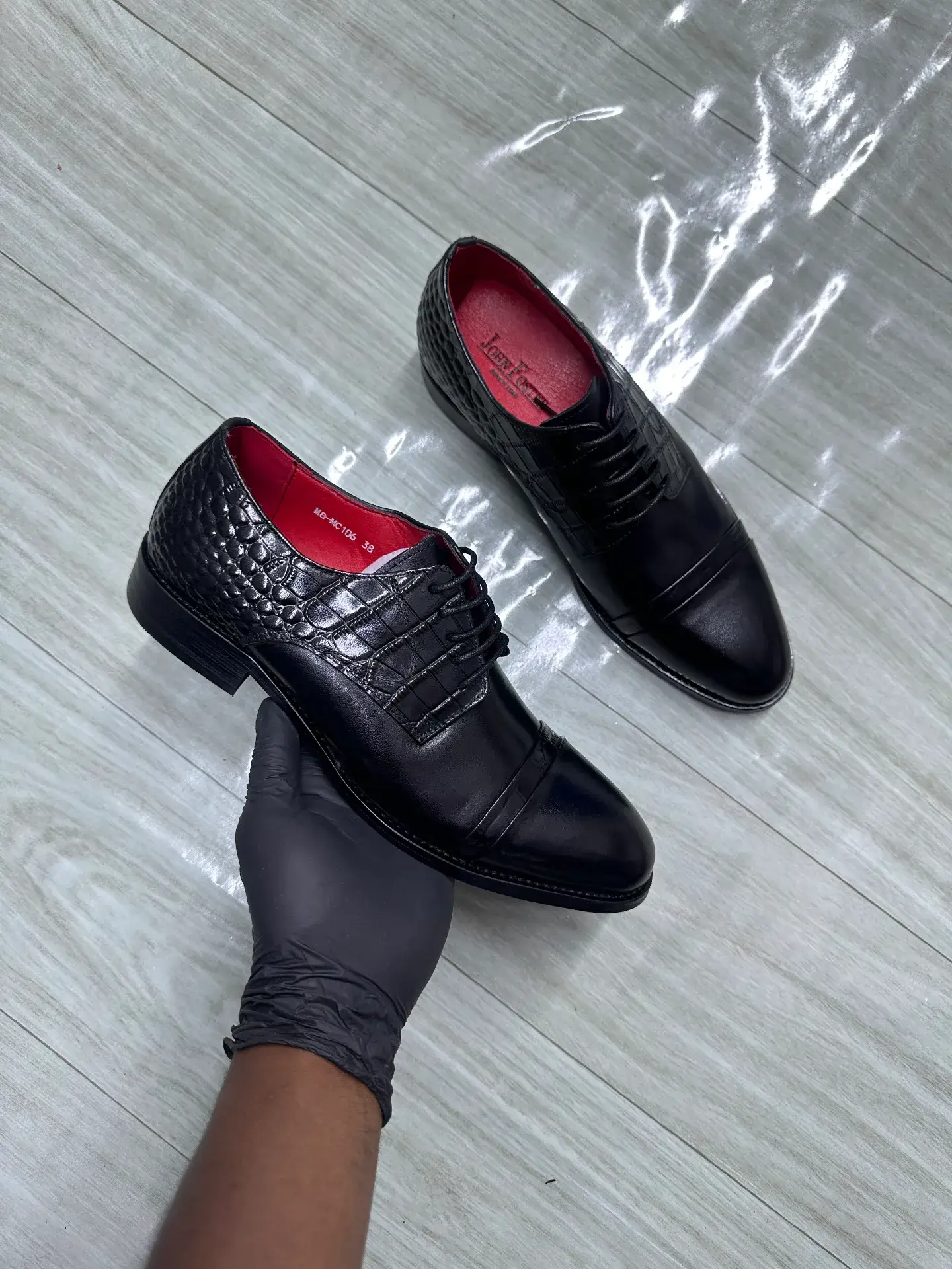 Red Bottoms Crocodile Embossed Leather upper  Price in Kenya | 100% Authentic Official Shoes
