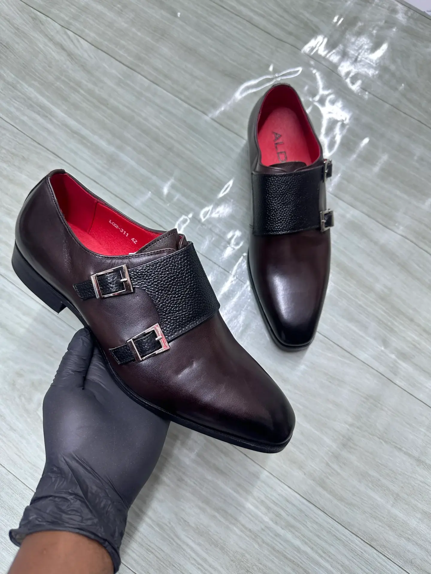 Double strap monk men pure leather oxford  Price in Kenya | 100% Authentic Official Shoes