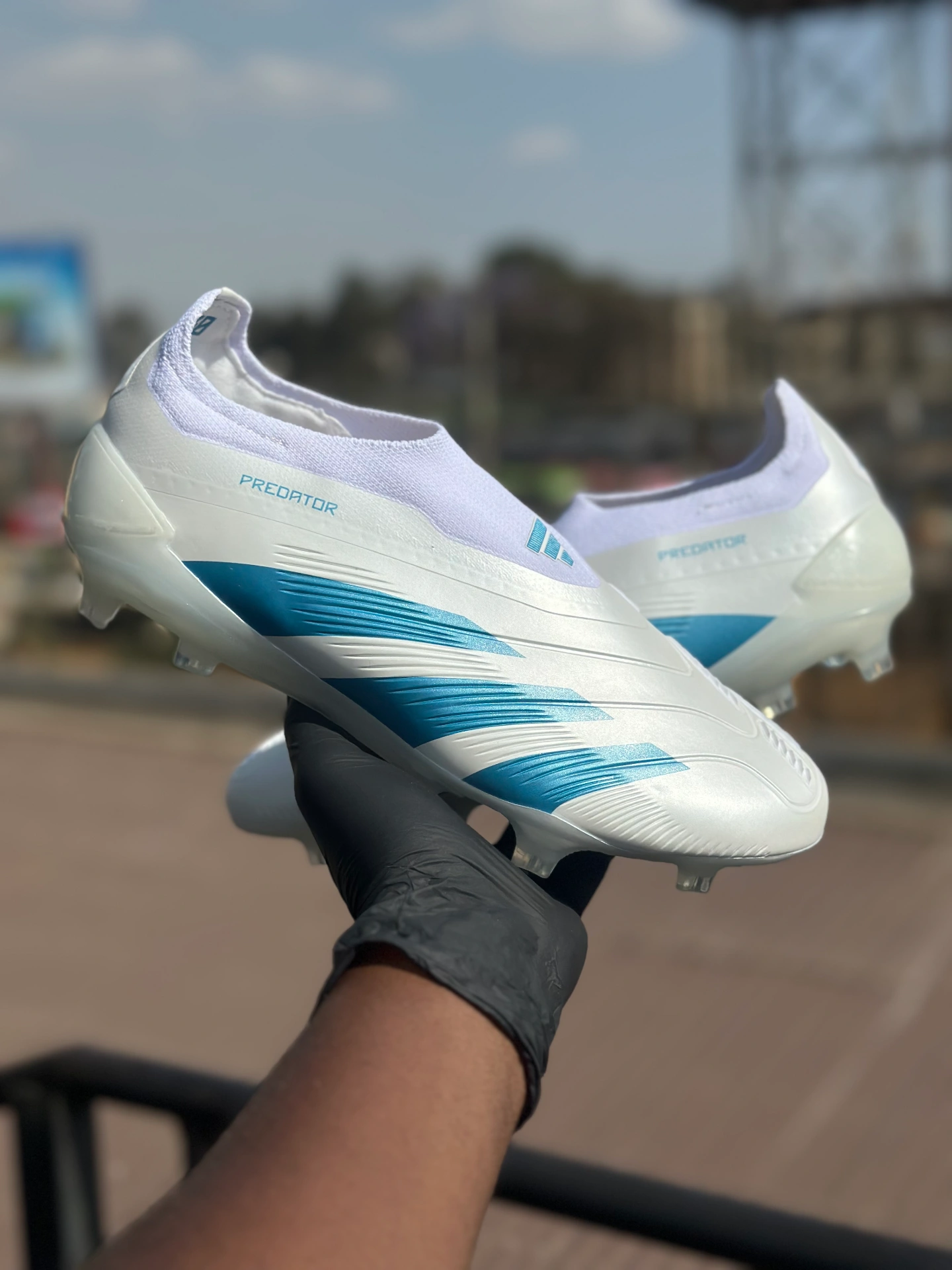 Adidas Predator Accuracy + Laceless 77 Firm Ground Elite soccer cleats - Original KSh Price Nairobi