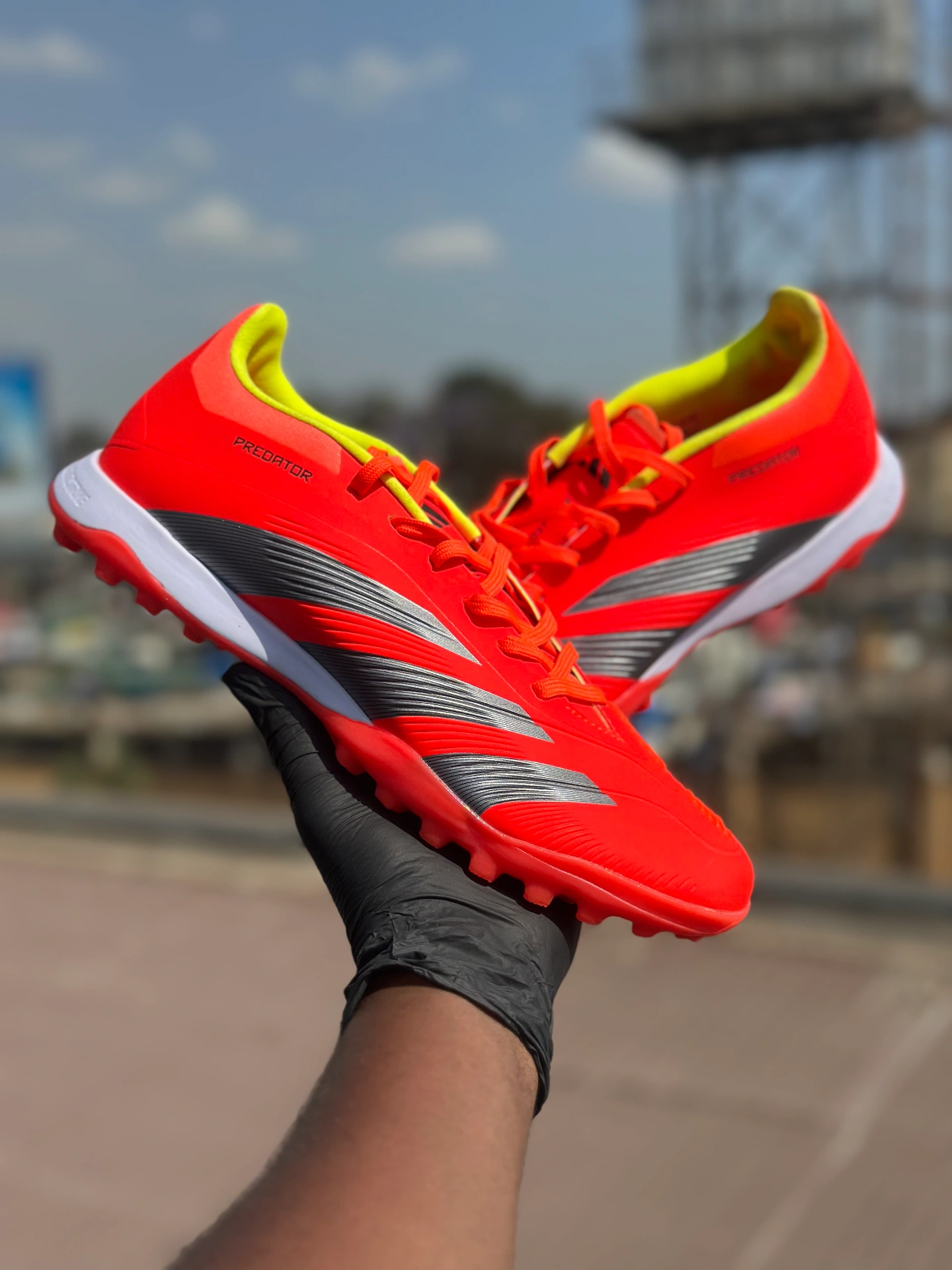 vibrant red Adidas Predator Elite TF turf soccer Trainers - Current Price in Kenya