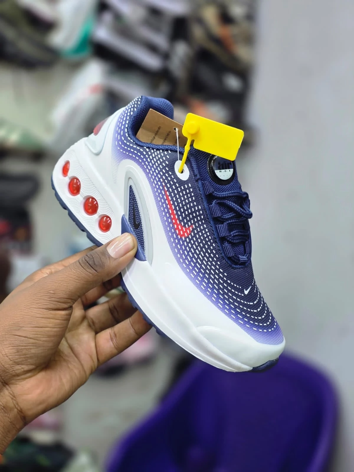 Kids Nike DN (sizes 25-35) blue - Detail View Kenya