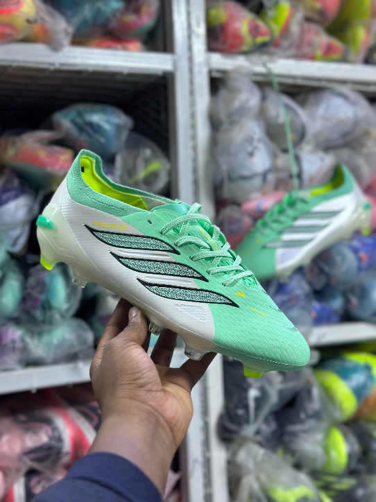 Adidas Predator 26 light mint green white colourway  - Current Price in Kenya