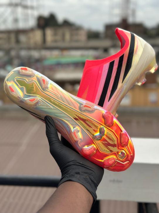 World cup Edition Adidas F50 hyperfast “Road to Victory” vibrant pink original - Detail View Kenya