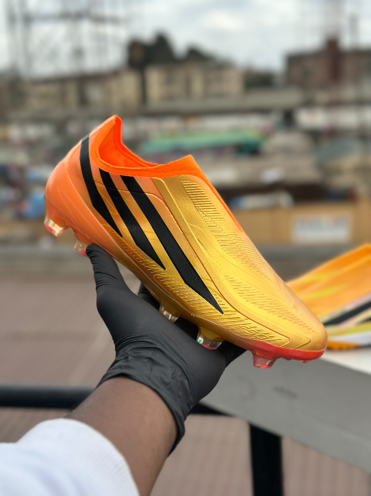 Adidas F50 Hyperfast Elite Laceless FG Solar Gold colourway - Original KSh Price Nairobi